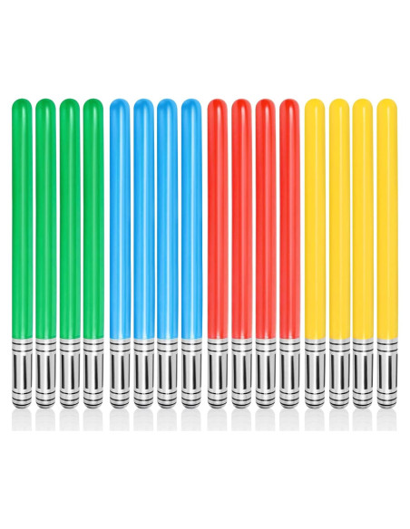 16 Sables de Luz Inflables LIYDE para Fiesta Temática