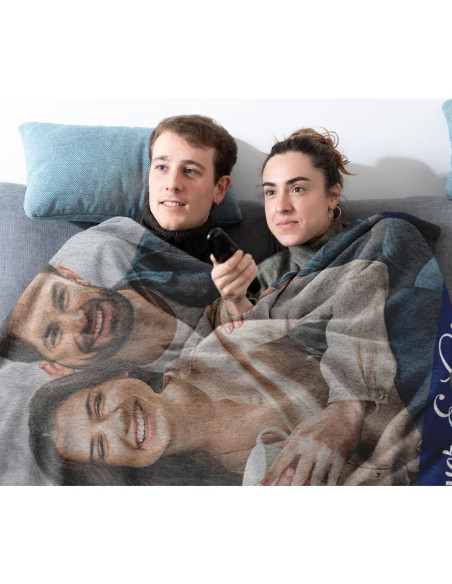 Manta Personalizada TinyName 101,6x127 cm Forro Polar