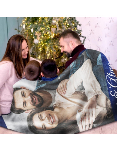 Manta Personalizada TinyName 101,6x127 cm Forro Polar