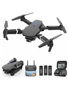 Drone MOCVOO Doble Cámara 1080P Plegable 39 Min Vuelo