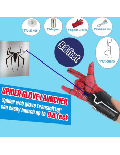 Lanzador de Telarañas 2.0 Shampoer - Juguete para Cosplay 2