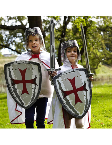 Escudo de Caballero Maltés Liontouch 32.9x43.9cm Juguete de Espuma