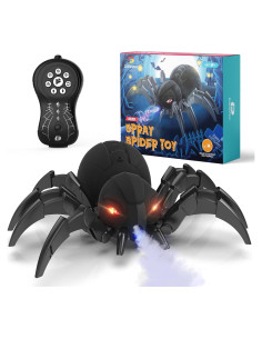Araña Control Remoto DEERC con Spray y Luces LED