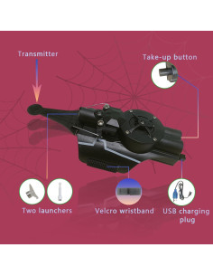 Juego de Disparos Telaraña ESMGVAR con Guantes Infantiles 2