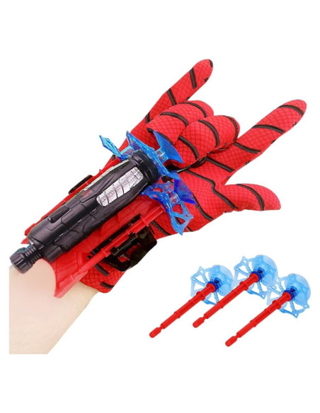 Lanzador de Telaraña Syryia con Guantes y Dardos Lanzador de Telaraña Syryia con Guantes y Dardos