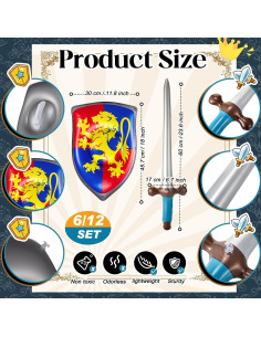 Conjunto de Fiesta Caballero Inflable 12 Pcs Poen 2