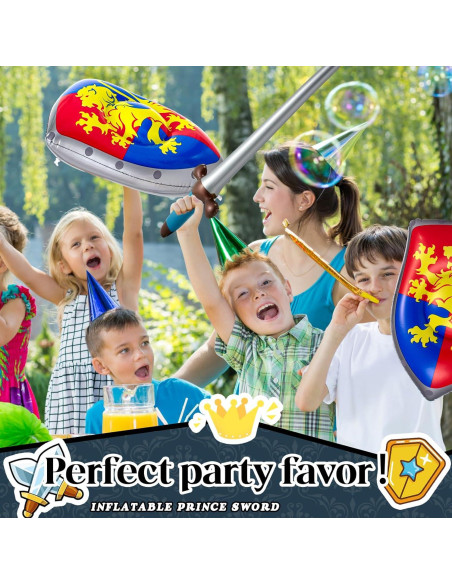 Conjunto de Fiesta Caballero Inflable 12 Pcs Poen