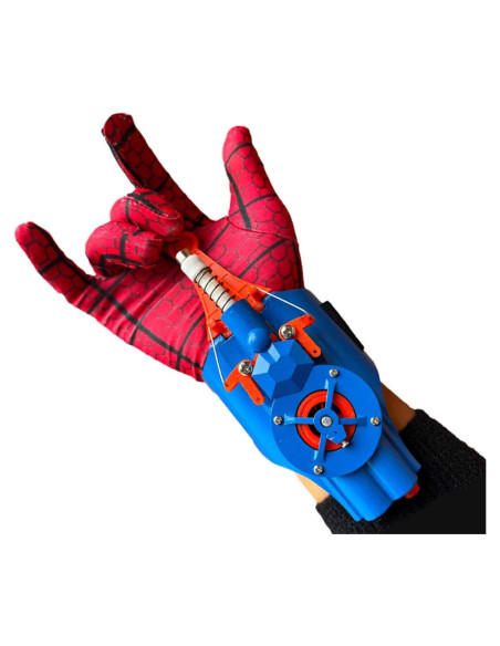 Lanzador de Seda SUIZU para Niños - Carga USB, Rojo