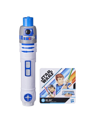 Sable de Luz R2-D2 Hasbro Extensible Azul para Niños