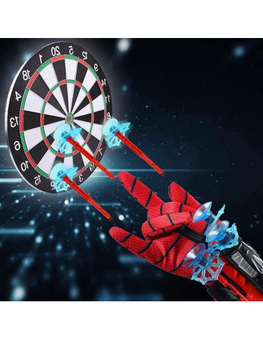 Guantes de Araña NuGeriAZ para Niños + Capa y Máscara