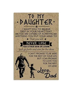 Cartel de Estaño Retro AAROENLYS 30x20 cm Decoración Pared