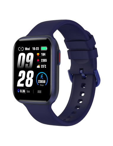 Reloj Inteligente BRIBEJAT BT4 Azul 1.75" Fitness Llamadas