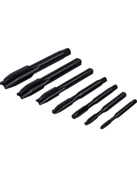 Yakamoz 7 Pcs Brocas de Rosca M3 a M12 Nitruración