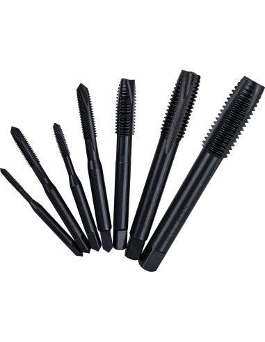 Yakamoz 7 Pcs Brocas de Rosca M3 a M12 Nitruración