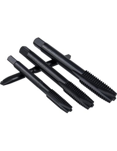 Yakamoz 7 Pcs Brocas de Rosca M3 a M12 Nitruración