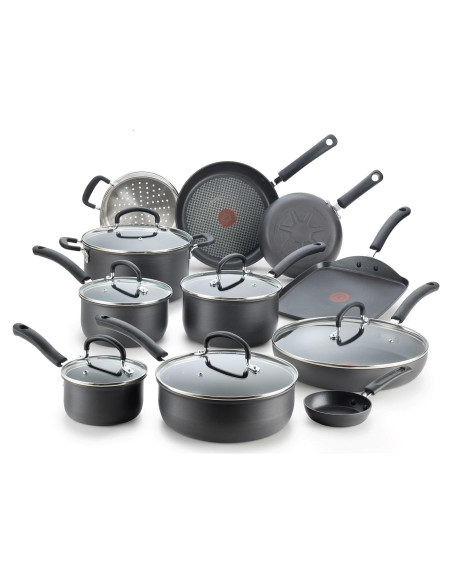 Juego de Utensilios de Cocina T-fal 17 Piezas Antiadherente