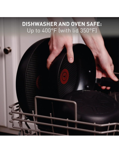 Juego de Utensilios de Cocina T-fal 17 Piezas Antiadherente