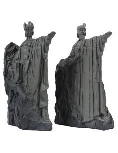 Soportes de Libros Decorativos Bzuiawi 24 cm Resina Negro