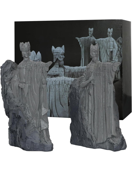 Soportes de Libros Decorativos Bzuiawi 24 cm Resina Negro