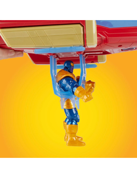 Jet de Batalla Iron Man Hasbro 10 cm con figura de acción