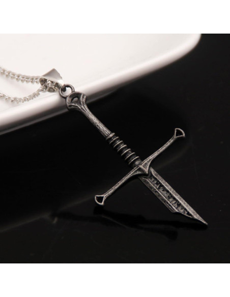 Collar Espada Rota Narsil LOTR - Accesorios Góticos Collar Espada Rota Narsil LOTR - Accesorios Góticos
