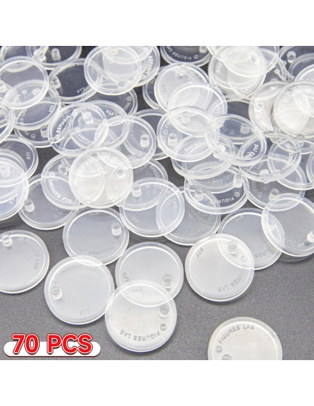 Base de Exhibición Redonda SIXPOINTS 70 Piezas para Figuras