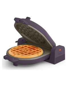 Máquina de Waffles BELLA Flip-n-Store 1000W Cerámica Ciruela
