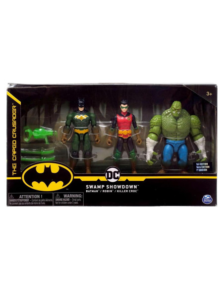 Figuras de Acción Batman DC Enfrentamiento Pantano 30 cm