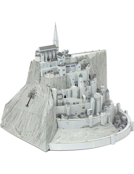 Modelo 3D Minas Tirith Metal Earth - Kit Premium 204 Piezas