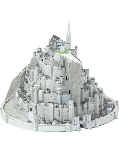 Modelo 3D Minas Tirith Metal Earth - Kit Premium 204 Piezas