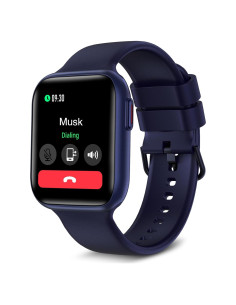 Reloj Inteligente BIRBEJAT W105 Azul 1.7" Fitness Llamadas