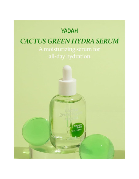 Sérum Hidra Verde YADAH 30 ml - Hidratación y Equilibrio Piel