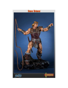 Estatua Simon Belmont First 4 Figures 50.8 cm Detalles 2