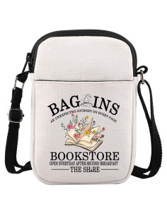 Bolsa Cruzada G2TUP Librería 21.5x14.5cm Impermeable