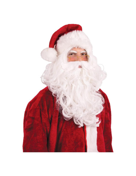 Conjunto Barba y Peluca de Santa Claus Kangaroo - Accesorios