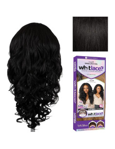 Peluca Sintética Sensationnel What Lace 13x6 Negra 2