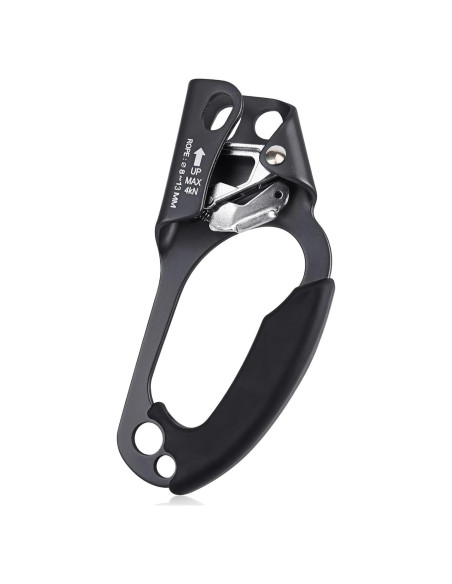 Ascensor de mano QKURT para escalada 8-13mm, ligero