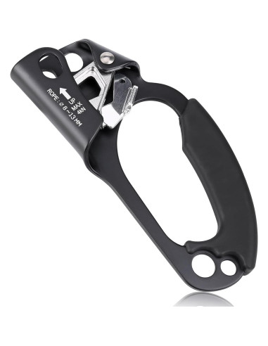 Ascensor de mano QKURT para escalada 8-13mm, ligero