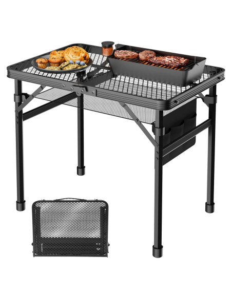 Mesa Plegable WildFinder 2x1.3 FT Ajustable Impermeable