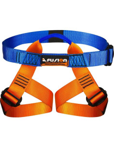 Kit de Tirolina Fusion Climb con Arnés y Cuerda para Jardín 2