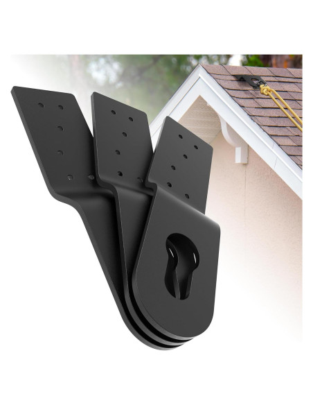 Clip de Anclaje de Techo NOORSUMD - 3 Piezas Aluminio