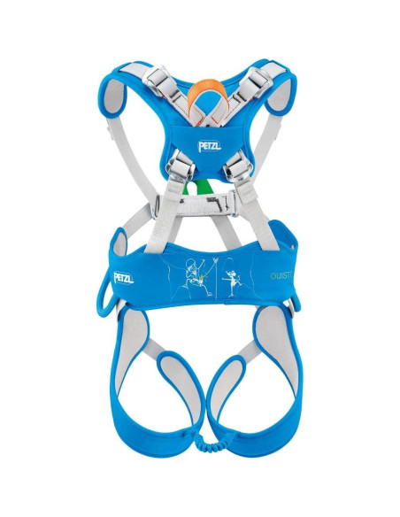 ARNÉS PETZL OUISTITI para Niños - Hasta 30kg - Azul