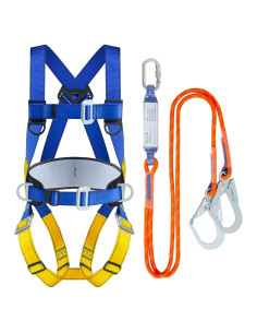 Arnés de Seguridad Universal D-Ring 5 Puntos Poliester