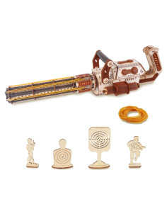 Rompecabezas 3D Gatling Eléctrico OWNONE 1 para Adultos