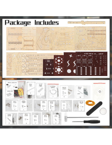 Rompecabezas 3D Gatling Eléctrico OWNONE 1 para Adultos