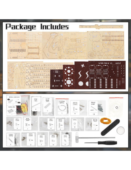 Rompecabezas 3D Gatling Eléctrico OWNONE 1 para Adultos