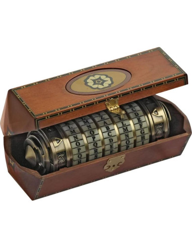 Cryptex del Código Da Vinci Noble 15,24 cm con caja
