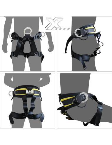 Arnés de Escalada Grueso X XBEN Talla Única Poliester