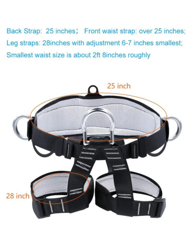 Arnés de Escalada Grueso X XBEN Talla Única Poliester