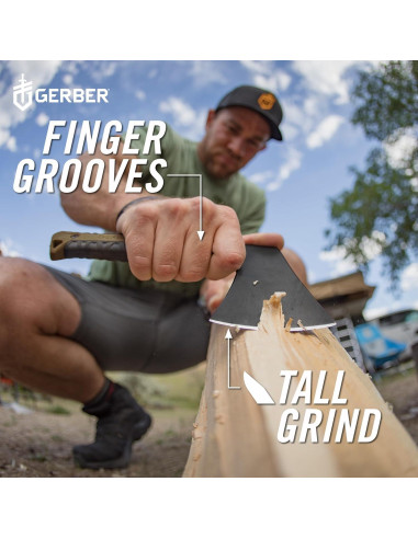 Hacha de Mochila Gerber Gear 8.89 cm con Funda Nylon